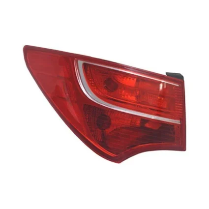 Tail Light Assembly Left Outer Halogen for Hyundai Santa Fe Sport 2013–2016