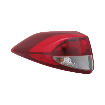 Tail Light Assembly Left Outer Bulb Type CAPA for Hyundai Tucson 2016–2018