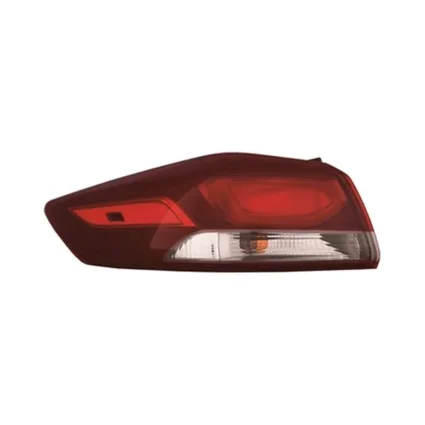 Tail Light Assembly Left Outer Bulb Type USA Built for Hyundai Elantra 2017–2018