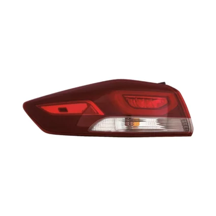 Tail Light Assembly Left Outer LED Type CAPA for Hyundai Elantra 2017–2018