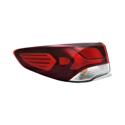 Tail Light Assembly Left Outer Bulb Type for Hyundai Sonata 2018–2019