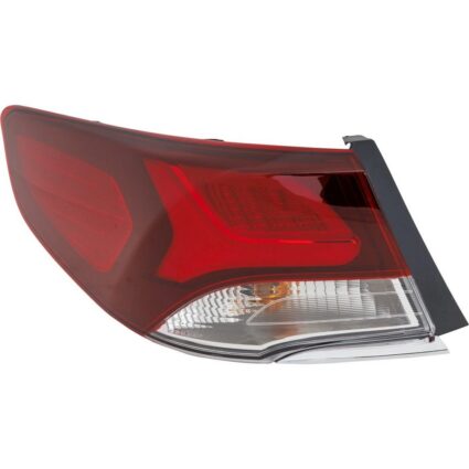 Tail Light Assembly Left Outer LED for Hyundai Sonata 2018–2019