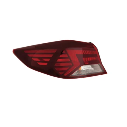 Tail Light Assembly Left Outer Bulb Type USA Built CAPA for Hyundai Elantra 2019–2020