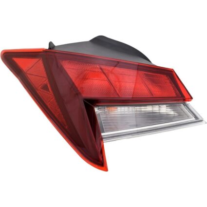 Tail Light Assembly Left Outer Halogen Korea Built for Hyundai Elantra 2021–2023