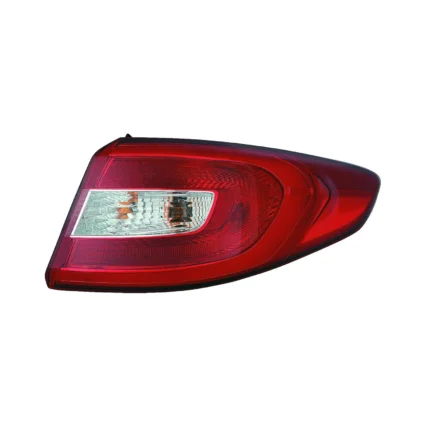 Tail Light Assembly Right Outer Bulb Type CAPA for Hyundai Sonata 2015–2017