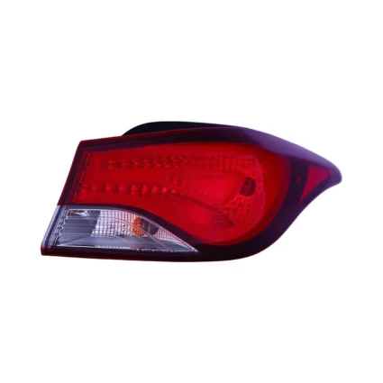 Tail Light Assembly Right Outer Halogen Korea Built for Hyundai Elantra Elantra Coupe