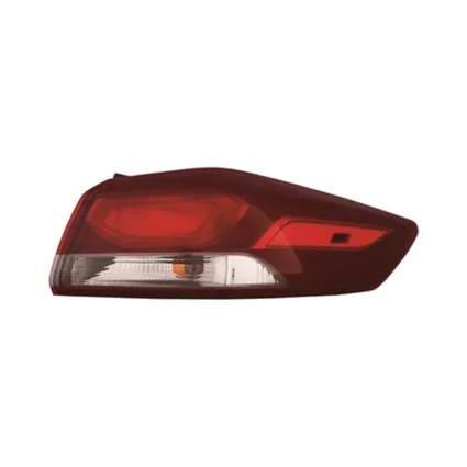 Tail Light Assembly Right Outer Bulb Type USA Built for Hyundai Elantra 2017–2018