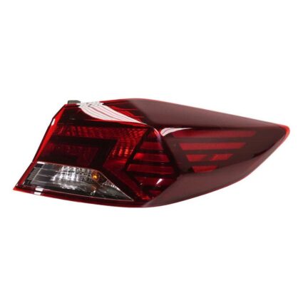 Tail Light Assembly Right Outer Bulb Type Korea Built CAPA for Hyundai Elantra 2019–2020