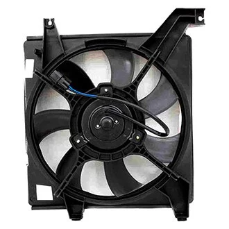 Engine Cooling Fan Assembly Includes Motor/Blade/Shroud for Hyundai Elantra 2001–2005