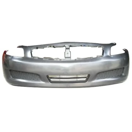 Bumper Cover Front w/o Sport Pkg w/o Technology Pkg Primed CAPA for INFINITI G35 G37