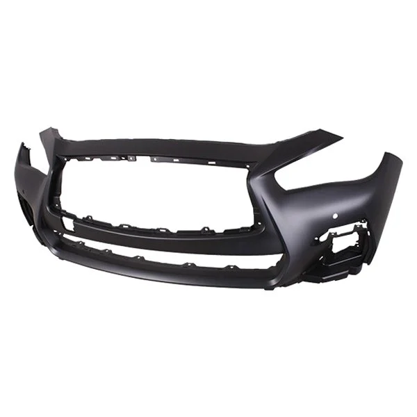Bumper Cover Front w/Object Sensors Primed for INFINITI Q50 Sport Red Sport 400 Red Sport I-Line Red Sport I-Line ProACTIVE 2018–2023