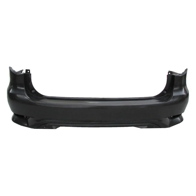 Bumper Cover Rear w/o Backup Collision Intervention w/o Park Assist w/Towing Hitch Primed for INFINITI QX60 2016–2017