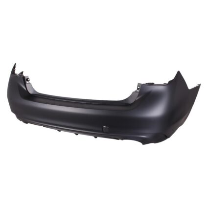 Bumper Cover Rear w/o Object Sensors Primed for INFINITI Q50 2018–2023