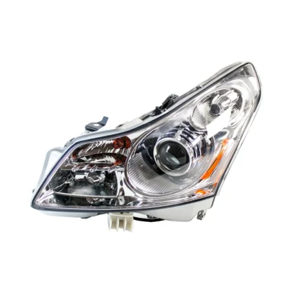Headlight Assembly Composite Left w/o Technology Pkg for INFINITI G35 Sedan 2007–2008