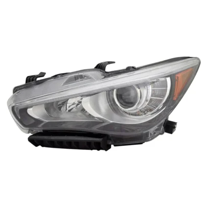 Headlight Assembly Composite Left w/o Adaptive Headlamps for INFINITI Q50 2018–2023