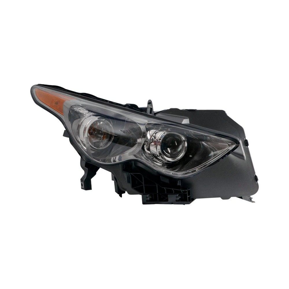 Headlight Assembly Composite Right w/o Sport Pkg 18" Wheels w/Adaptive Headlamps for INFINITI FX35 FX37 FX50 QX70