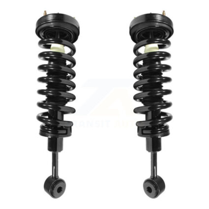 Front Complete Shocks Strut Coil Spring Assembly Pair For Ford F-150 Lincoln Mark LT 4WD K78A-100024