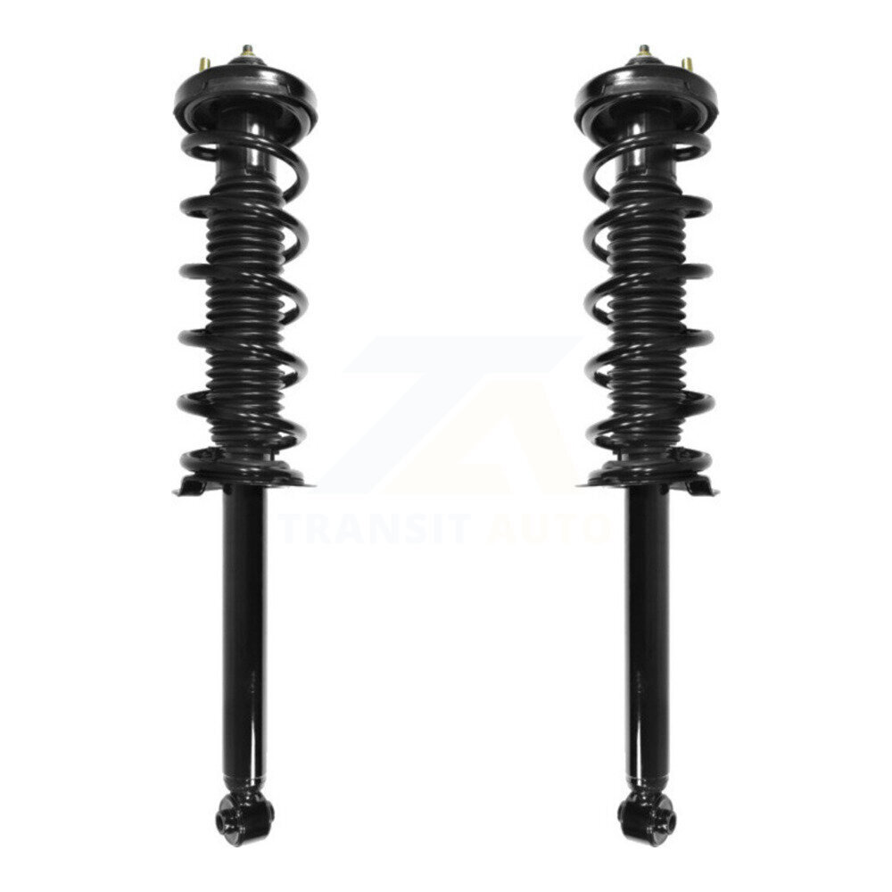 Rear Complete Shocks Strut & Coil Spring Mount Assemblies Pair For Honda Accord Acura TL K78A-100229