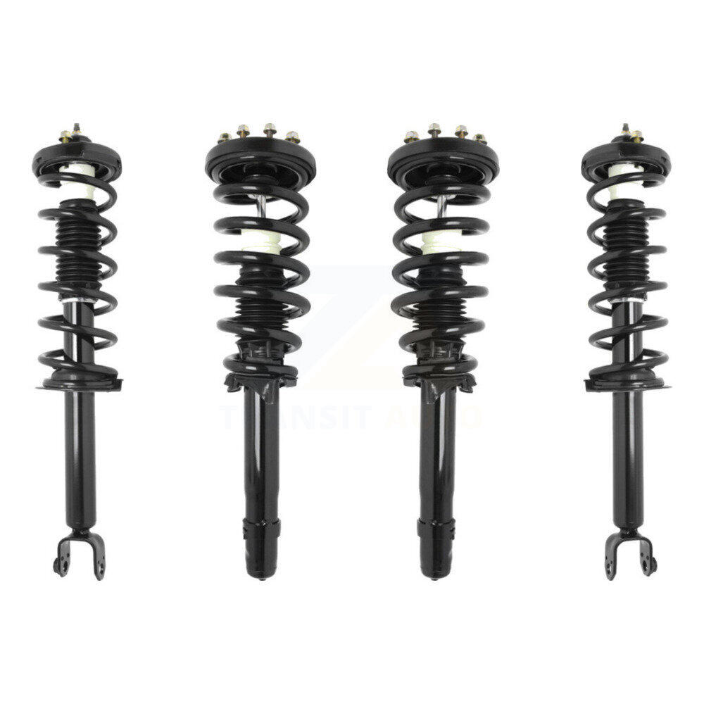 Front Rear Strut & Coil Spring Kit For 2009-2014 Acura TL AWD Excludes Wheel Drive K78A-100305