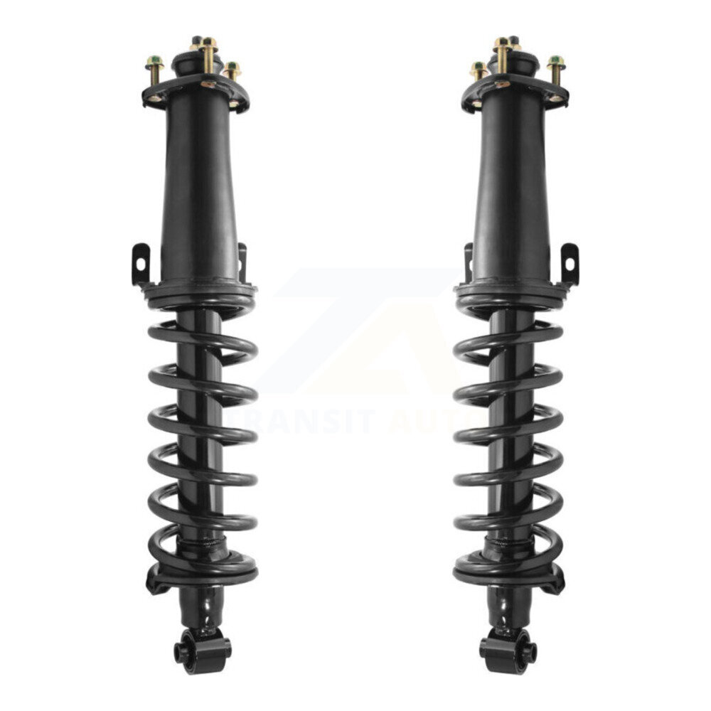 Rear Complete Shocks Strut & Coil Spring Mount Pair For Lexus IS250 IS350 Sedan with AWD K78A-100321