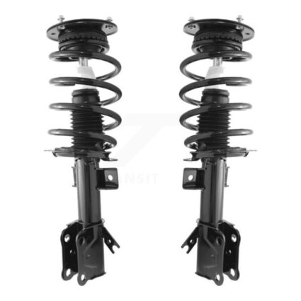 Front Complete Shocks Strut And Coil Spring Mount Assemblies Pair For Ford Fusion K78A-100345