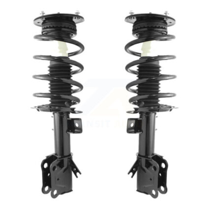 Front Complete Shocks Strut And Coil Spring Mount Assemblies Pair For Ford Fusion K78A-100346