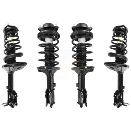 Front Rear Complete Shocks Strut Coil Spring Assemblies Kit For 2000-2005 Hyundai Accent K78A-100398