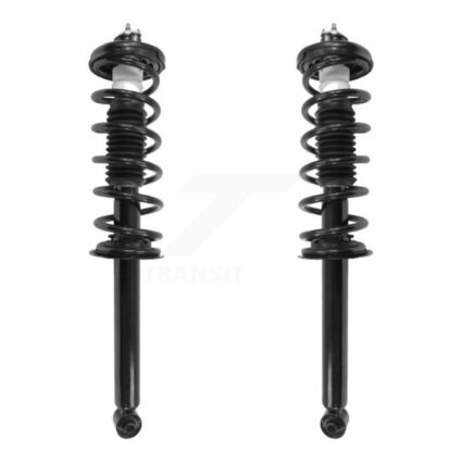 Rear Complete Shocks Strut And Coil Spring Mount Assemblies Pair For 2004-2008 Acura TSX K78A-100433