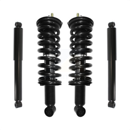 Front Rear Complete Shocks Strut And Coil Spring Mount Assemblies Kit For Nissan Xterra K78M-100027