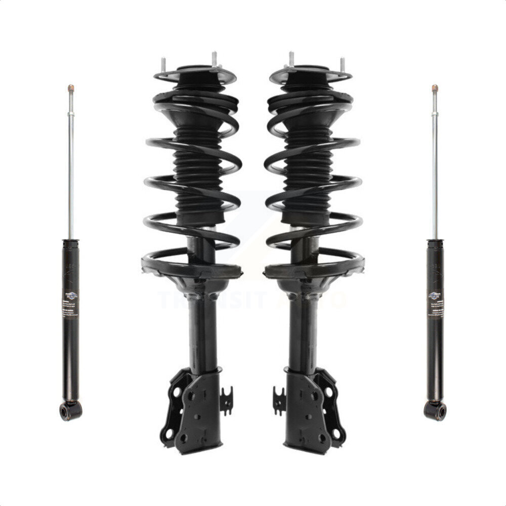 Front Rear Complete Shocks Strut & Coil Spring Assemblies Kit For 2000-2005 Toyota Echo K78M-100034