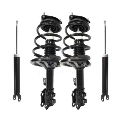 Front Rear Complete Shocks Strut & Coil Spring Mount Assemblies Kit For Hyundai Elantra K78M-100087