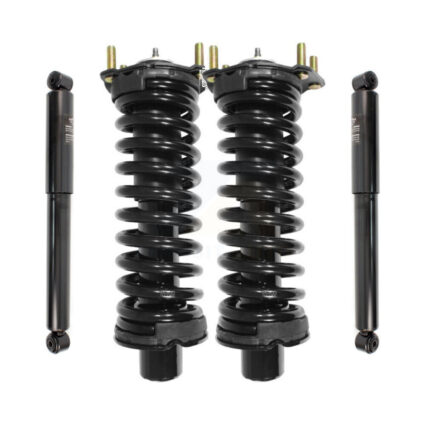 Front Rear Strut & Coil Spring Kit For Jeep Liberty Dodge Nitro Excludes Diesel Engines K78M-100089