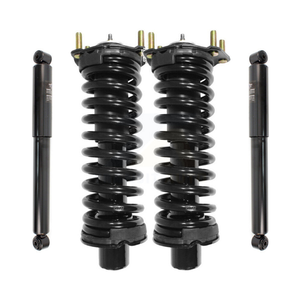 Front Rear Strut & Coil Spring Kit For Jeep Liberty Dodge Nitro Excludes Diesel Engines K78M-100089