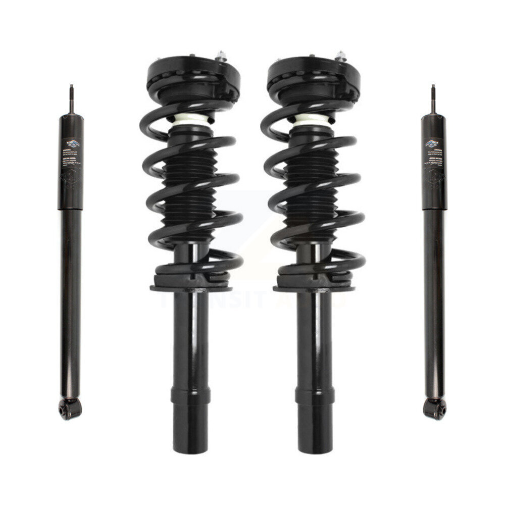 Front Rear Strut & Coil Spring Kit For Chrysler 300 Excludes Wheel Drive V8 Engine K78M-100095