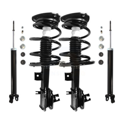 Front Rear Complete Shocks Strut Coil Spring Assemblies Kit For 2009-2014 Nissan Maxima K78M-100100