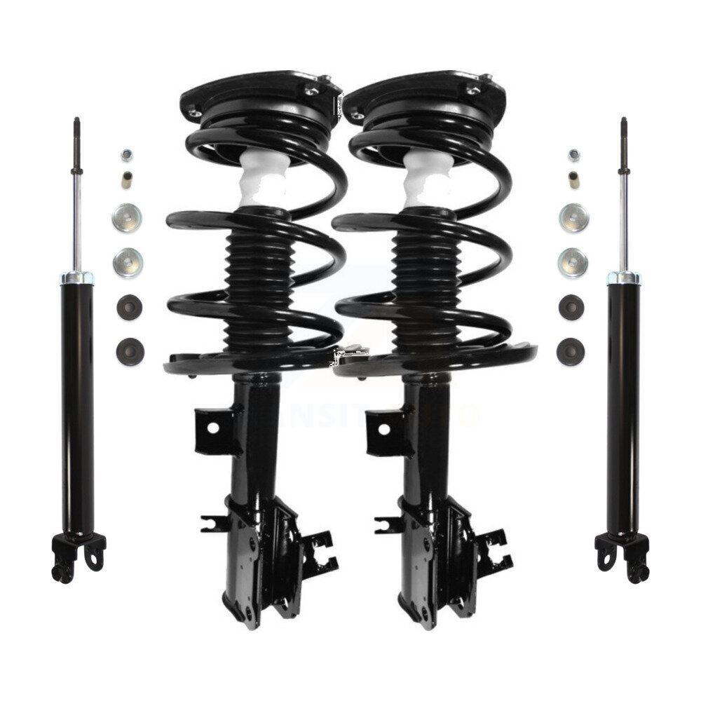 Front Rear Complete Shocks Strut Coil Spring Assemblies Kit For 2009-2014 Nissan Maxima K78M-100100