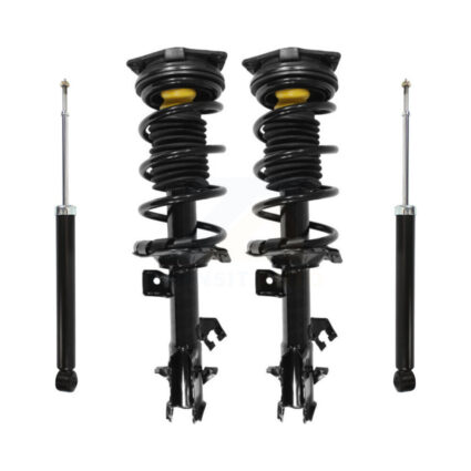 Front Rear Complete Shocks Strut And Coil Spring Mount Assemblies Kit For Nissan Versa K78M-100101