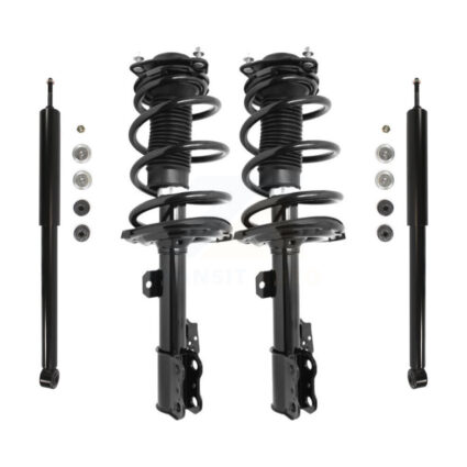 Front Rear Strut Coil Spring Kit For 2011-2013 Toyota Sienna FWD with 2.7L Excludes AWD K78M-100102