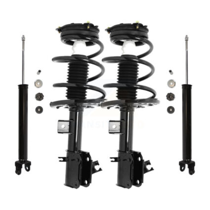 Front Rear Strut & Coil Spring Kit For 2013-2018 Nissan Altima Excludes Coupe V6 Engine K78M-100118