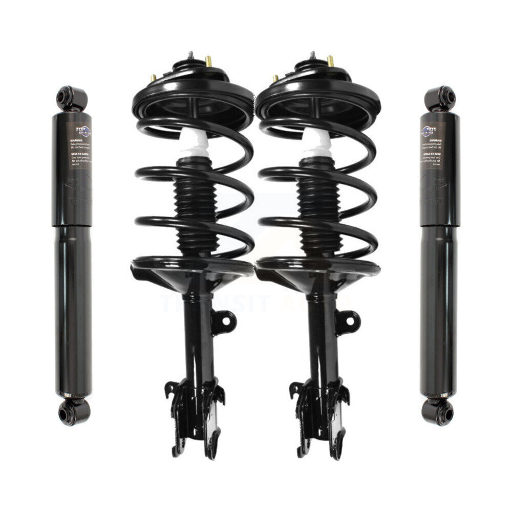 Front Rear Complete Shocks Strut Coil Spring Assemblies Kit For 1999-2004 Honda Odyssey K78M-100120