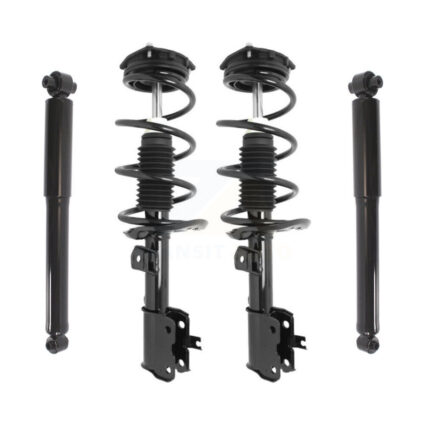 Front Rear Strut & Coil Spring Kit For Nissan Rogue Select Excludes All Wheel Drive FWD K78M-100128