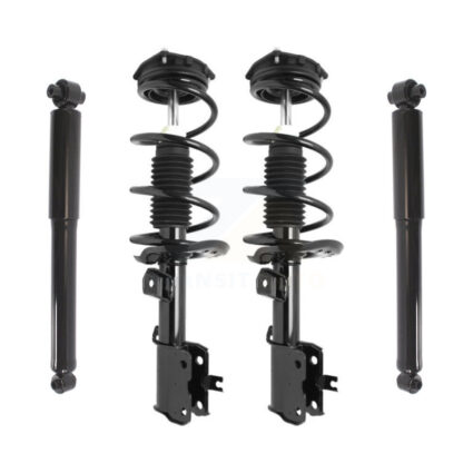 Front Rear Strut Coil Spring Kit For Nissan Rogue Select Excludes Wheel Drive AWD K78M-100129