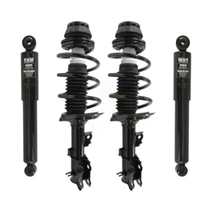Front Rear Complete Shocks Strut Coil Spring Mount Assemblies Kit For 2012-2017 Kia Rio K78M-100165