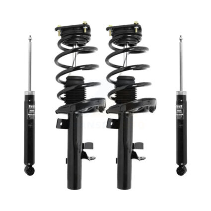 Front Rear Complete Strut Coil Spring Kit For Ford Focus Excludes Electric Engine Turbo K78M-100178