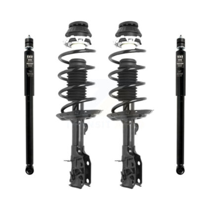 Front Rear Shocks Strut Coil Spring Kit For 2009-2014 Honda Fit Excludes Electric Models K78M-100179