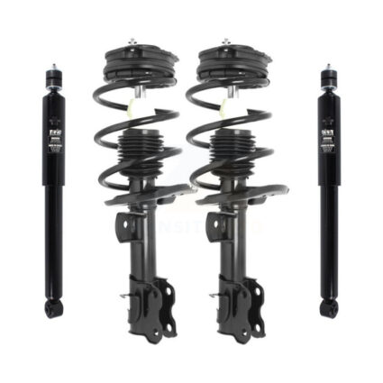 Front Rear Complete Shocks Strut Coil Spring Mount Assemblies Kit For 2013 Nissan Sentra K78M-100184