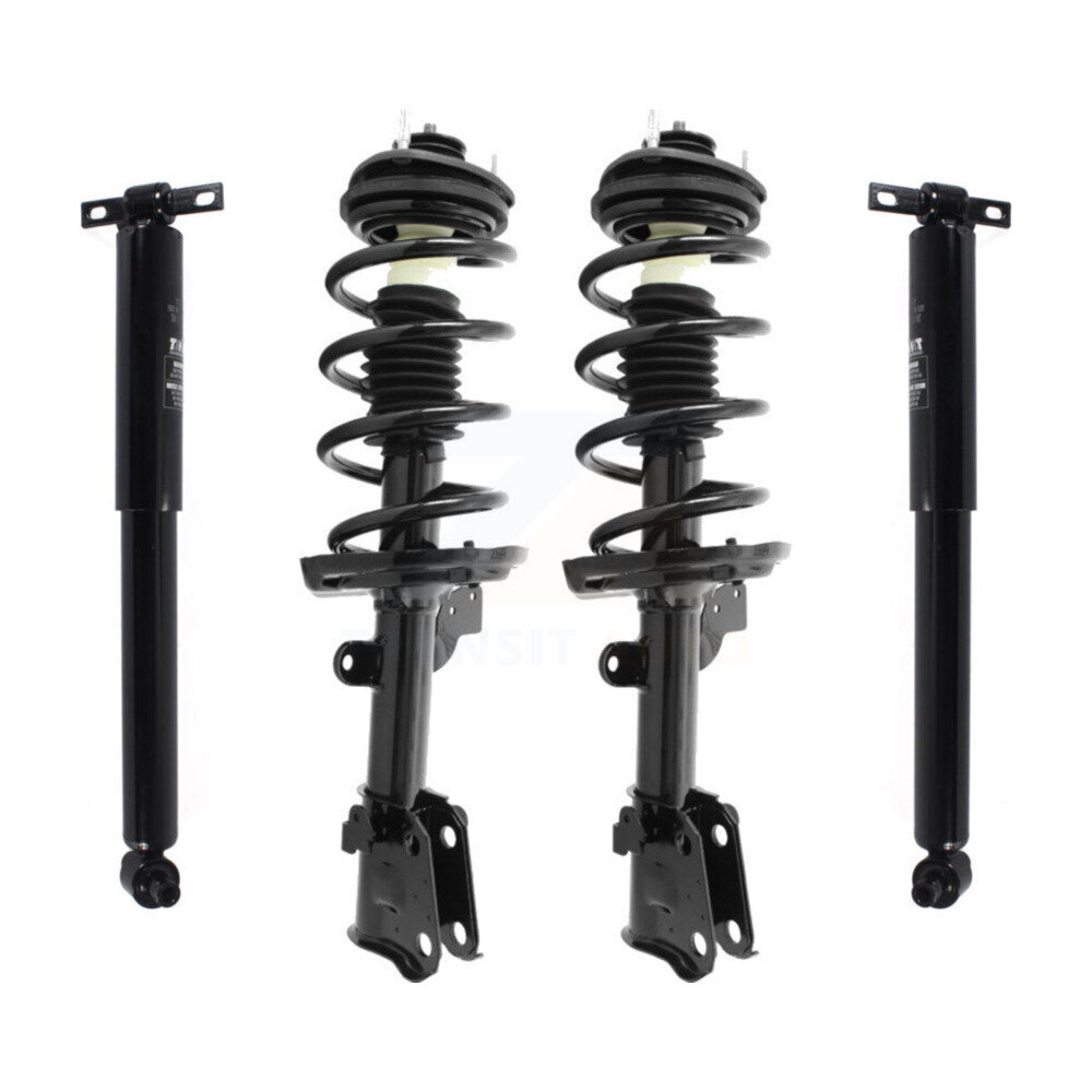Front Rear Complete Shocks Strut & Coil Spring Assemblies Kit For 2009-2015 Honda Pilot K78M-100190