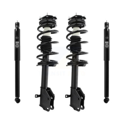 Front Rear Complete Shocks Strut & Coil Spring Assemblies Kit For Ford Edge Lincoln MKX K78M-100209