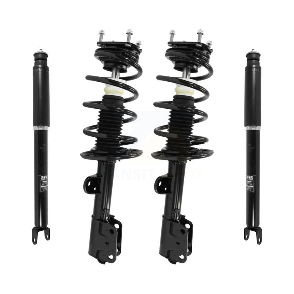 Front Rear Complete Strut & Coil Spring Kit For 2011-2012 Ford Explorer AWD Excludes RWD K78M-100211