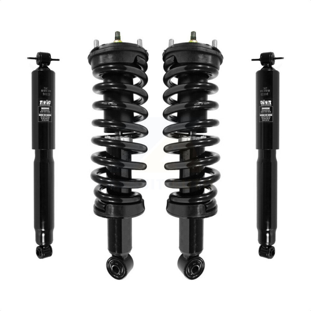 Front Rear Complete Strut & Coil Spring Kit For 2004-2012 Chevrolet Colorado GMC Canyon K78M-100218